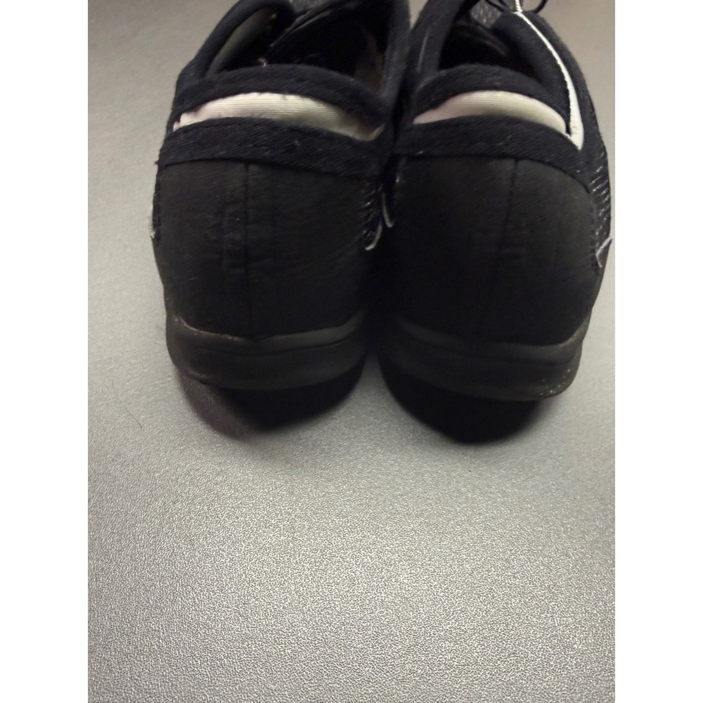 Clarks Cloudsteppers Sillian Tino Womens Black White Pinstripe Walking Shoes - Picture 6 of 9